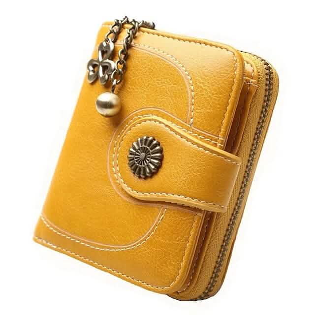 Women's Everyday Zip Wallet Women's Shoes & Accessories Yellow - DailySale