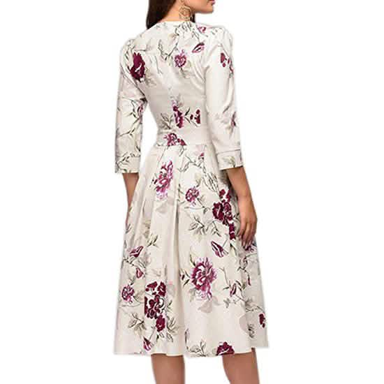 Women's Floral Vintage Dress Women's Dresses - DailySale