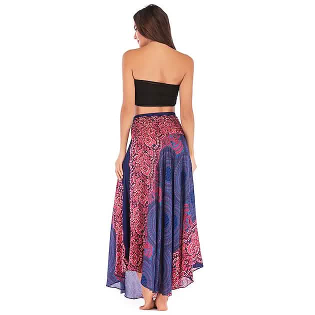 Women's High Waist Yoga Skirt Gypsy Dress Women's Dresses - DailySale