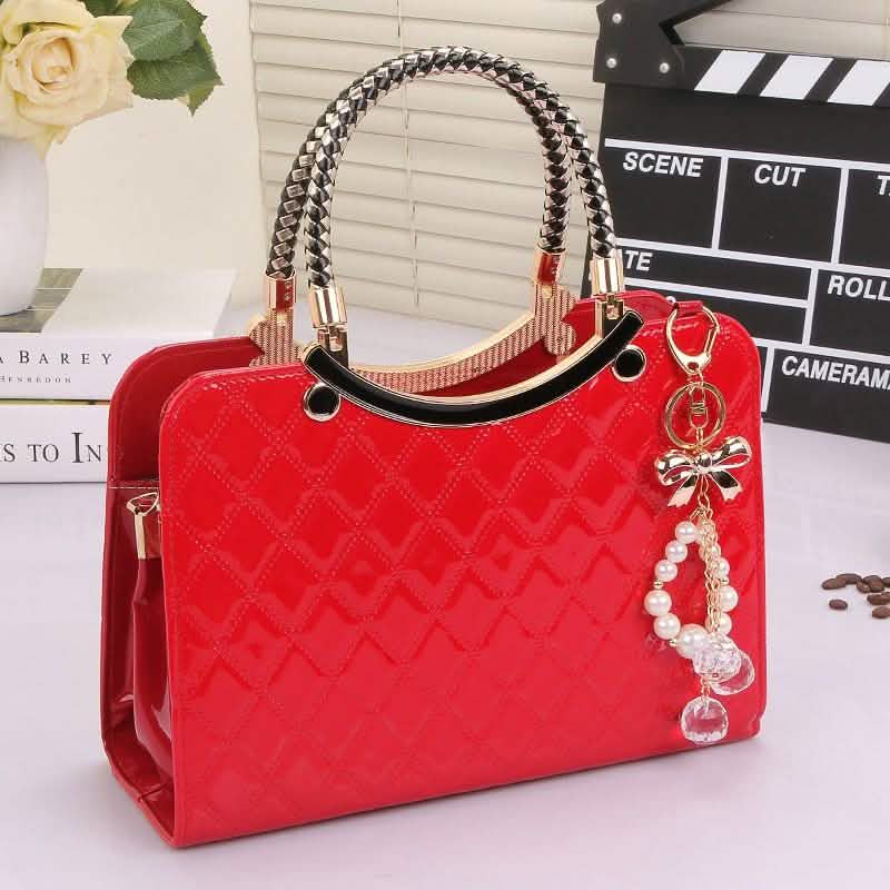 Women's Large Capacity Pendant Handbags Bags & Travel Red - DailySale