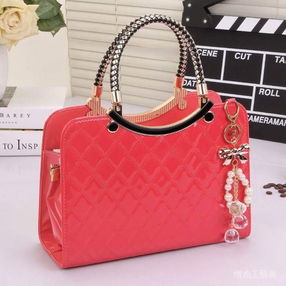 Women's Large Capacity Pendant Handbags Bags & Travel Watermelon Red - DailySale