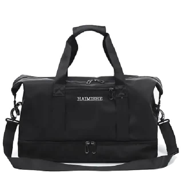 Women's Large Capacity Waterproof Oxford Cloth Tote Bags & Travel Black - DailySale