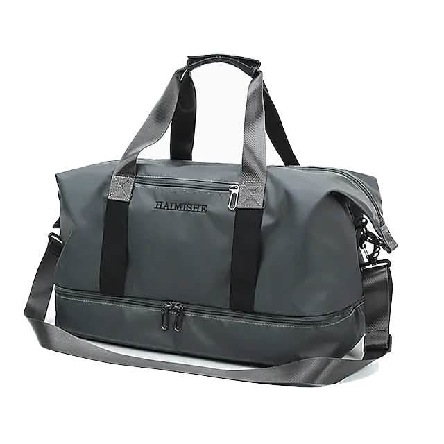 Women's Large Capacity Waterproof Oxford Cloth Tote Bags & Travel Gray - DailySale