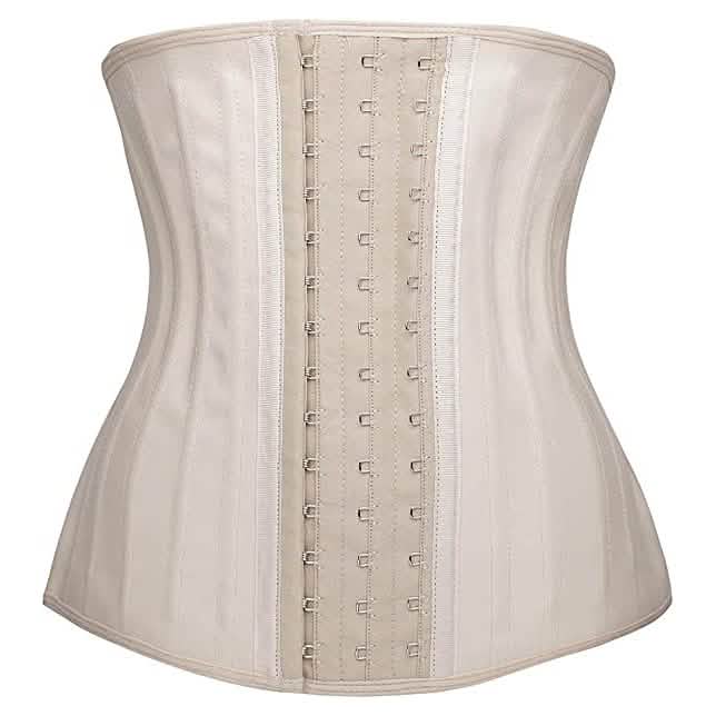 Women's Latex Sports Belt shown in beige, available at Dailysale