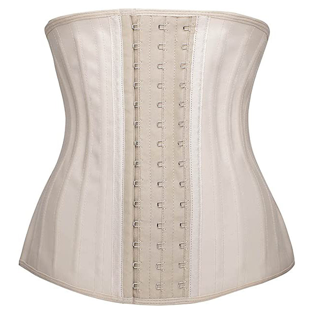 Women's Latex Sports Belt shown in beige, available at Dailysale