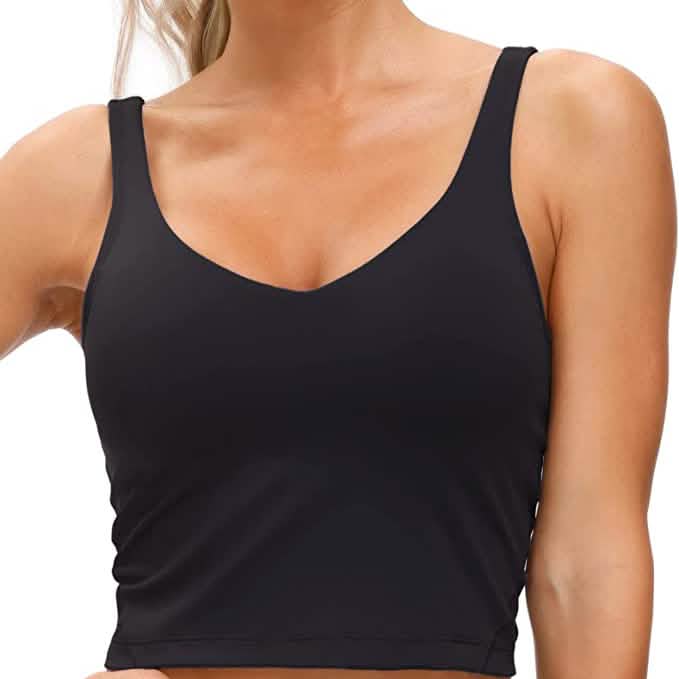 Women’s Longline Wirefree Padded Sports Bra Women's Swimwear & Lingerie - DailySale