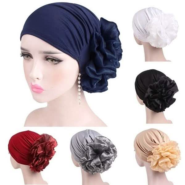 Women's Milk Silk Flower Turban Women's Shoes & Accessories - DailySale