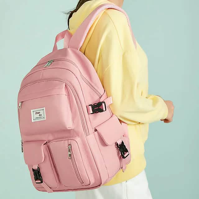 Women's Oxford Fabric Adjustable Large Capacity Backpack Bags & Travel - DailySale