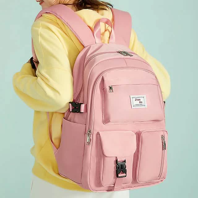 Women's Oxford Fabric Adjustable Large Capacity Backpack Bags & Travel - DailySale