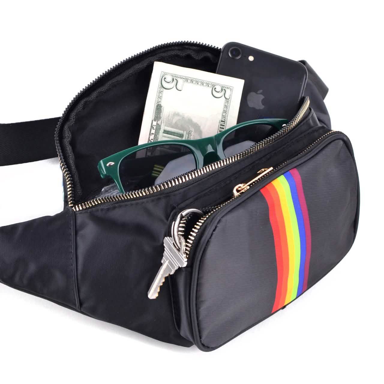 Women's Rainbow Fanny Packs Bags & Travel - DailySale