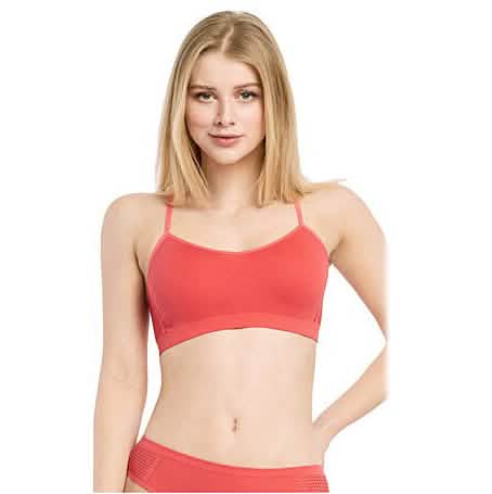 Women's Seamless Mesh Racerback Bralette Sports Bras Women's Lingerie - DailySale