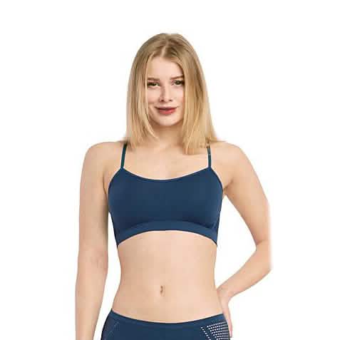 Women's Seamless Mesh Racerback Bralette Sports Bras Women's Lingerie - DailySale
