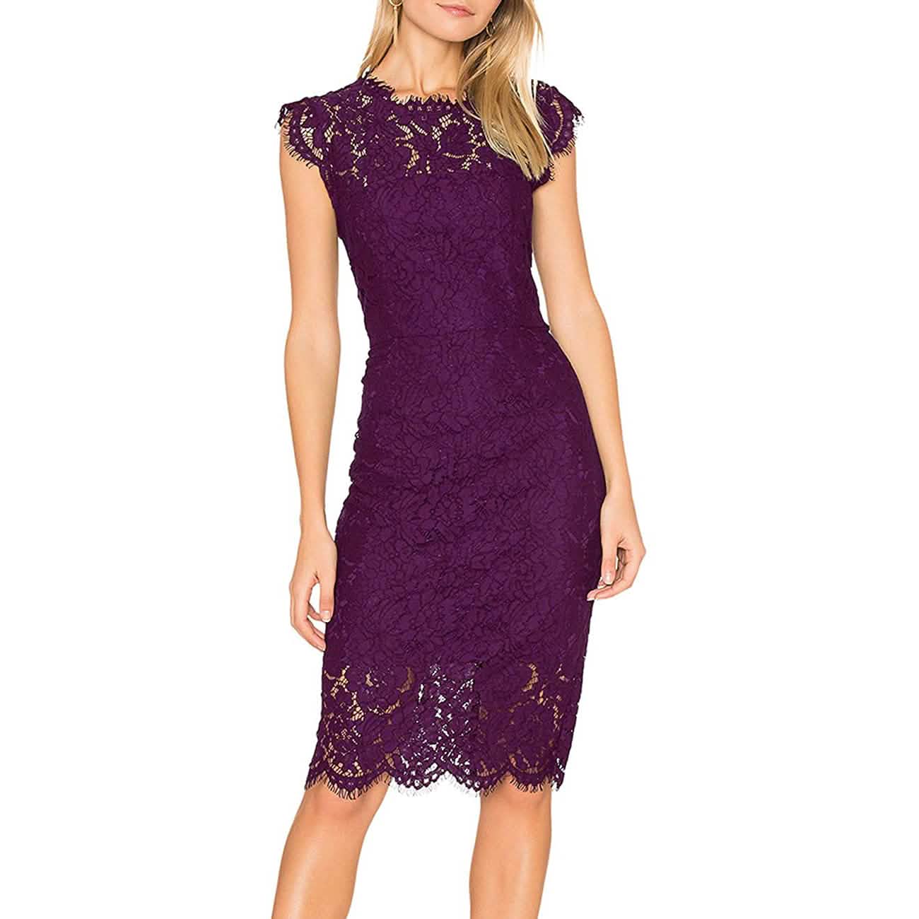 Women's Sleeveless Lace Dress Women's Dresses - DailySale