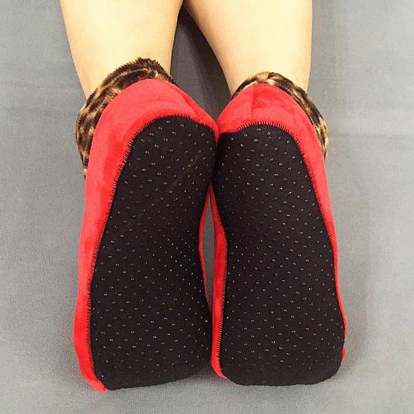 Women's Soft Bottom Plush Floor Slippers Socks Women's Shoes & Accessories - DailySale