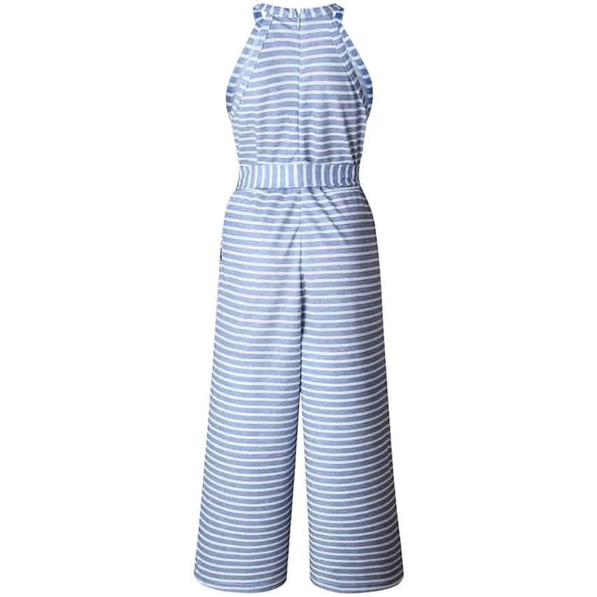 Women's Solid Color Crew Neck Casual Jumpsuit Women's Dresses - DailySale