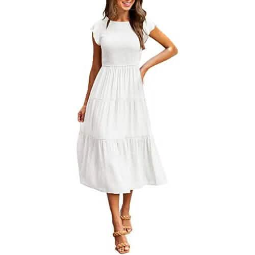 Women's Summer Casual Tiered A-Line Dress Women's Summer Casual Tiered A-Line Dress
