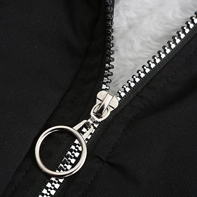 Women's Thick Warm Fleece Lined Winter Coat Jacket Parka with Fluffy Hood Women's Outerwear - DailySale