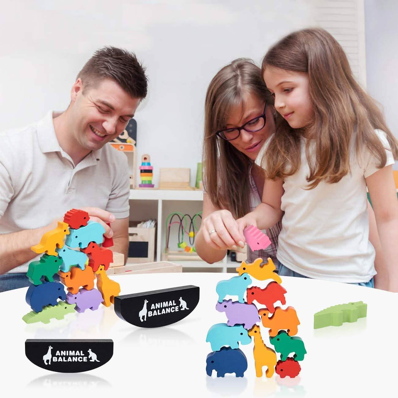Wooden Stacking Toy for Kids Toys & Games - DailySale