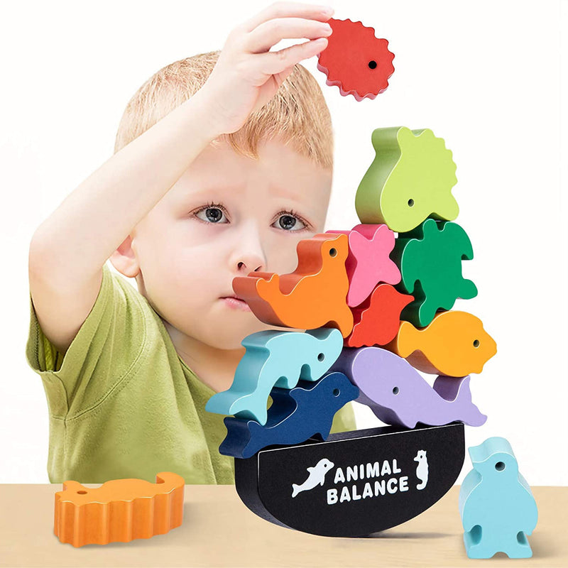 Wooden Stacking Toy for Kids