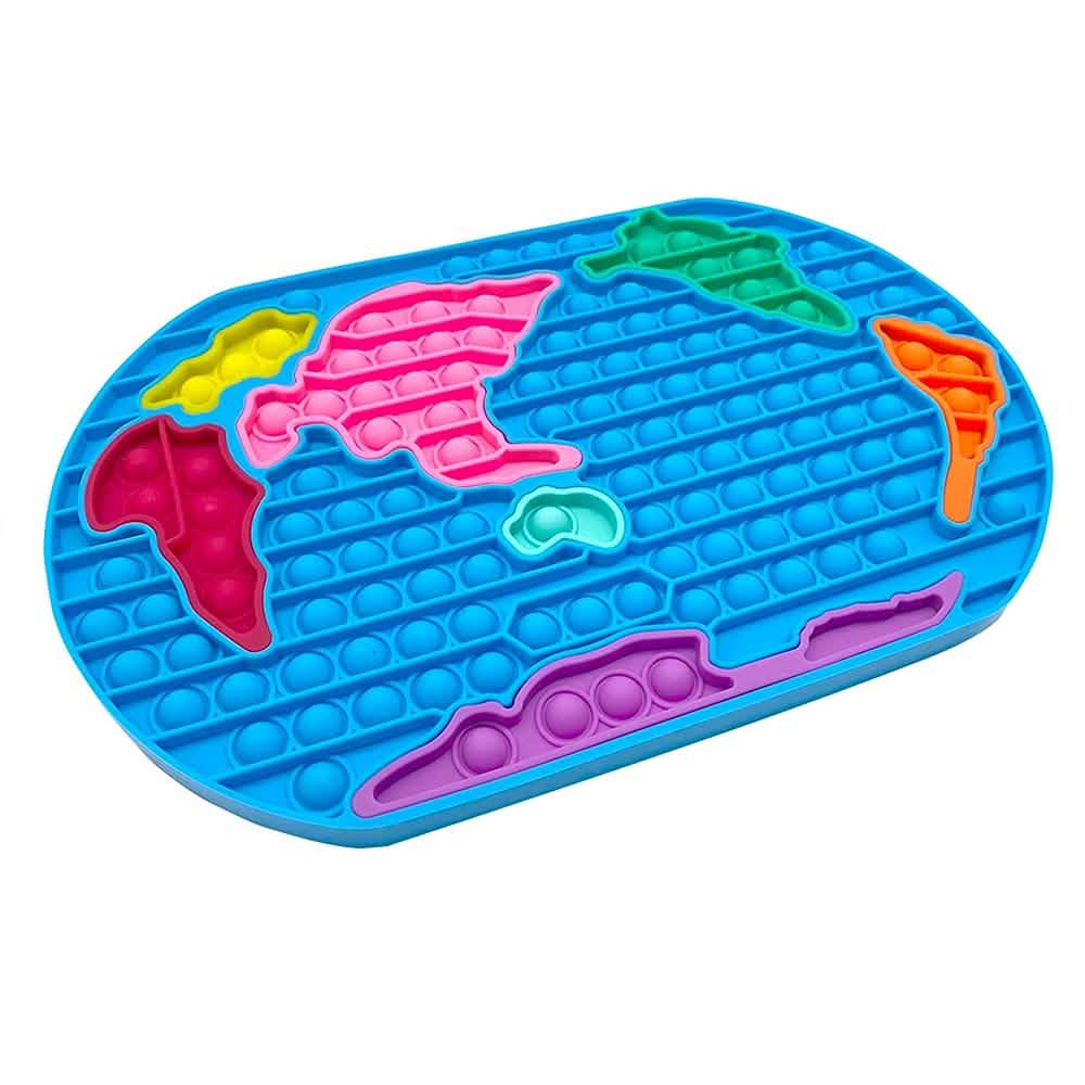 World Push Pop Anti-Stress Puzzle Toys & Games - DailySale