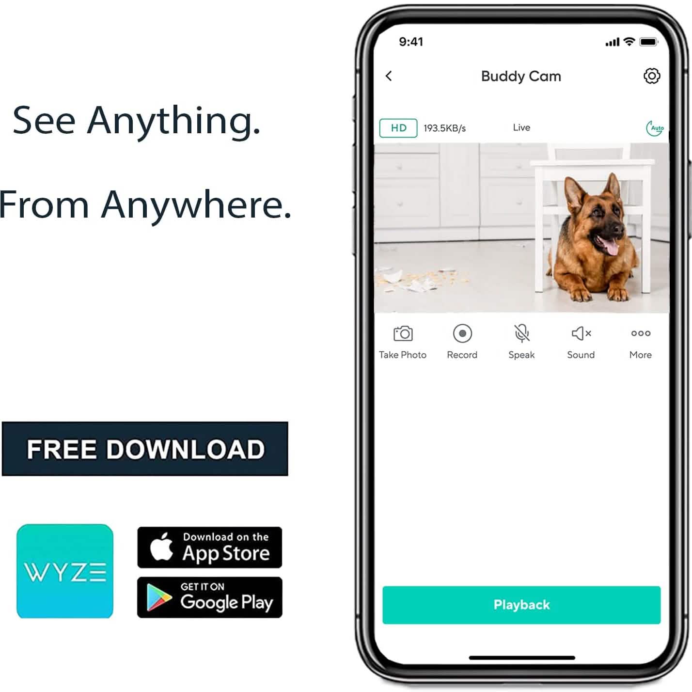 Wyze Cam Black V2 Cameras & Surveillance - DailySale