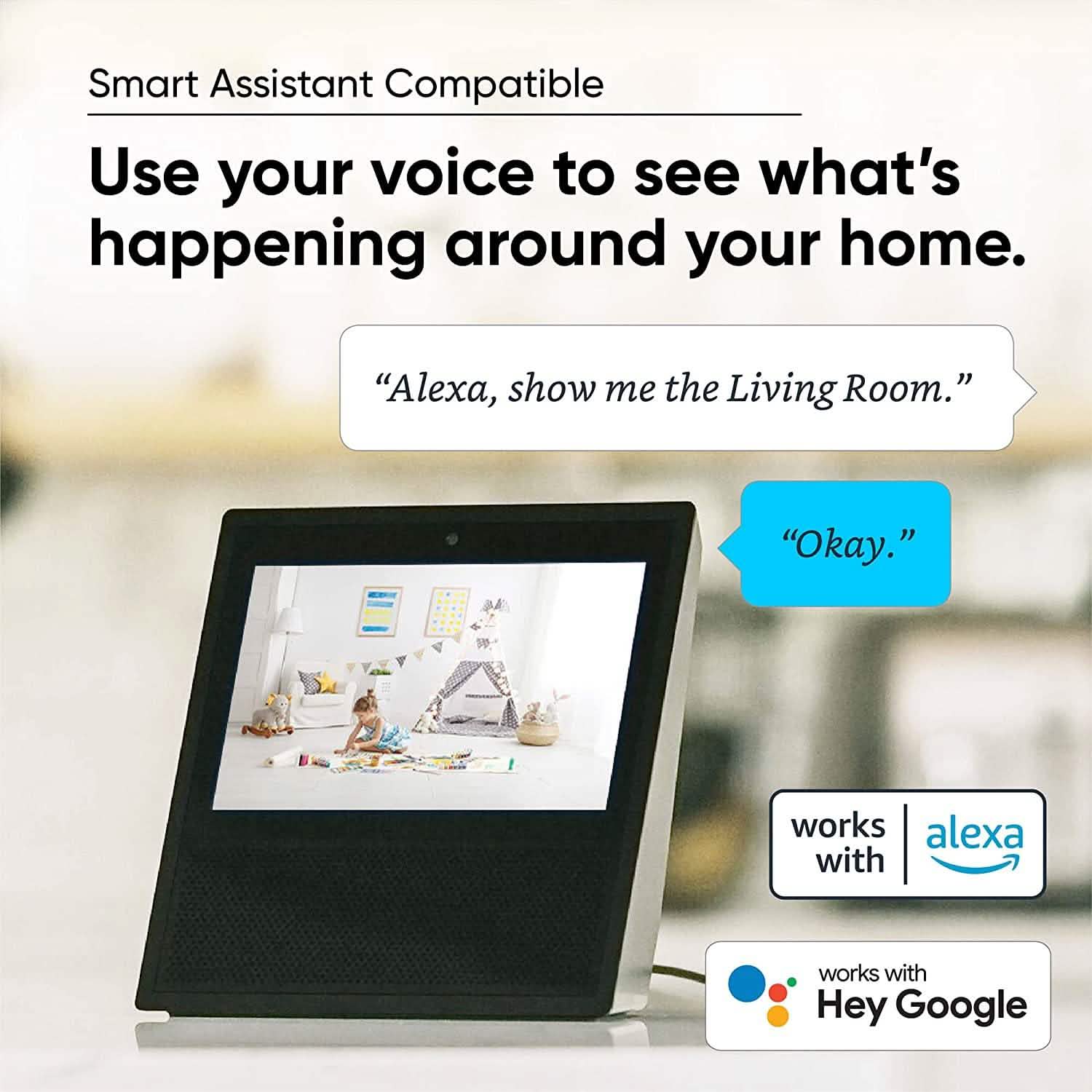 Wyze Cam Pan V2 1080p Wi-Fi Indoor Smart Home Camera Cameras & Surveillance - DailySale