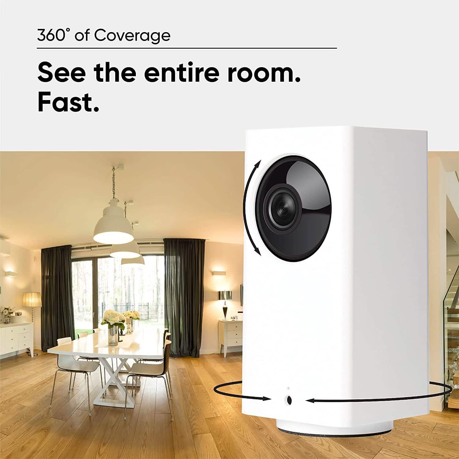 Wyze Cam Pan V2 1080p Wi-Fi Indoor Smart Home Camera Cameras & Surveillance - DailySale