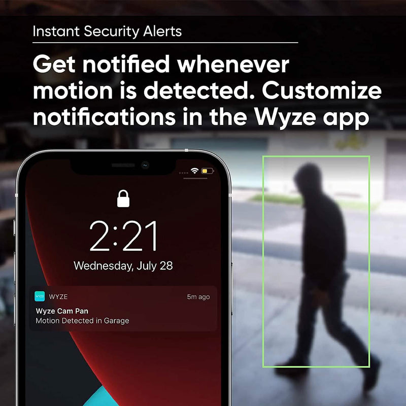 Wyze Cam Pan V2 1080p Wi-Fi Indoor Smart Home Camera Cameras & Surveillance - DailySale
