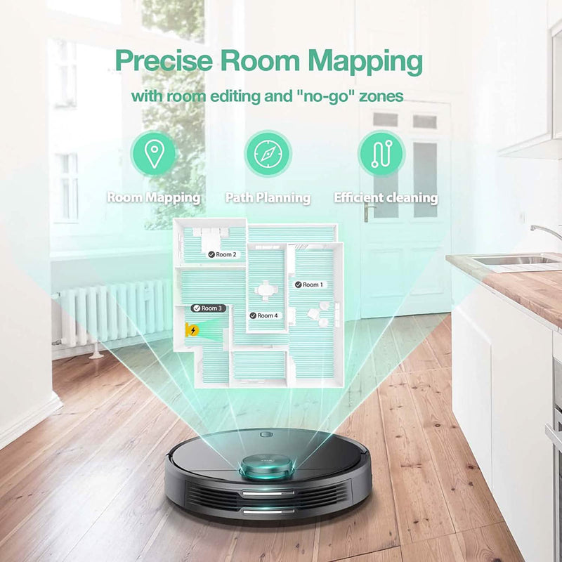Wyze Robot Vacuum with LIDAR Mapping Technology Household Appliances - DailySale
