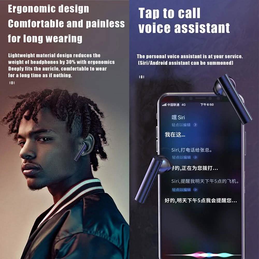 X10 TWS BT5.1 Waterproof HiFi Sports Headphones Headphones & Audio - DailySale