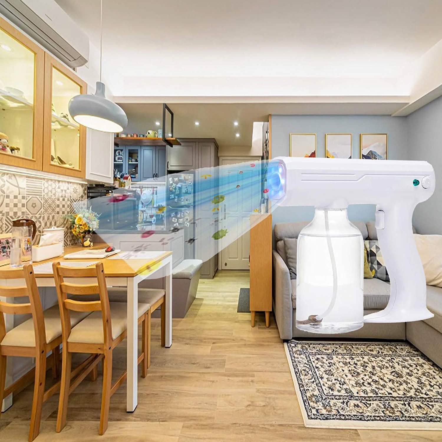 Yokgrass Rechargable Adjustable Nano Atomizer Sprayer Wellness - DailySale