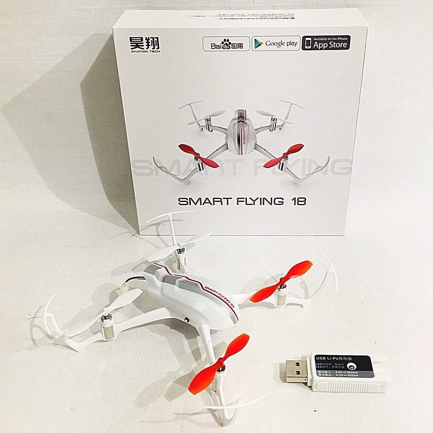 Yuneec Smart Flying 18 Drone - Bluetooth Controlled for iPhones Only Everything Else - DailySale