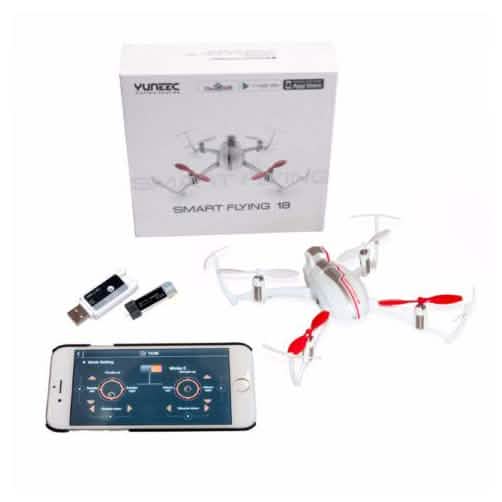 Yuneec Smart Flying 18 Drone - Bluetooth Controlled for iPhones Only Everything Else - DailySale