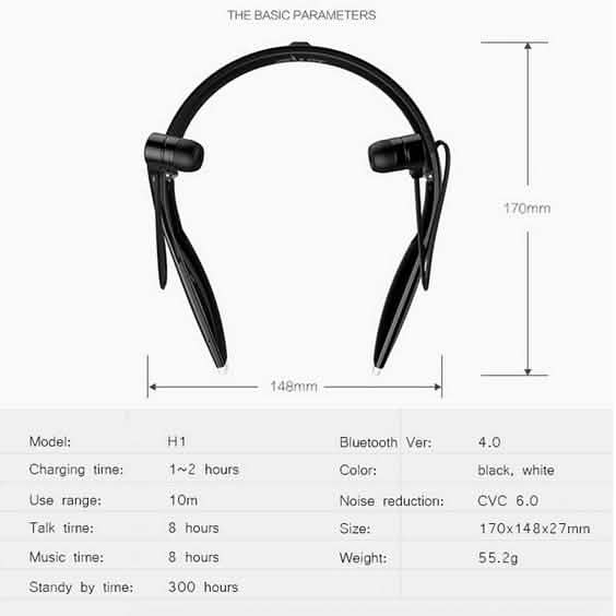 Zealot H1 Sport Bluetooth Headphone Headphones & Audio - DailySale