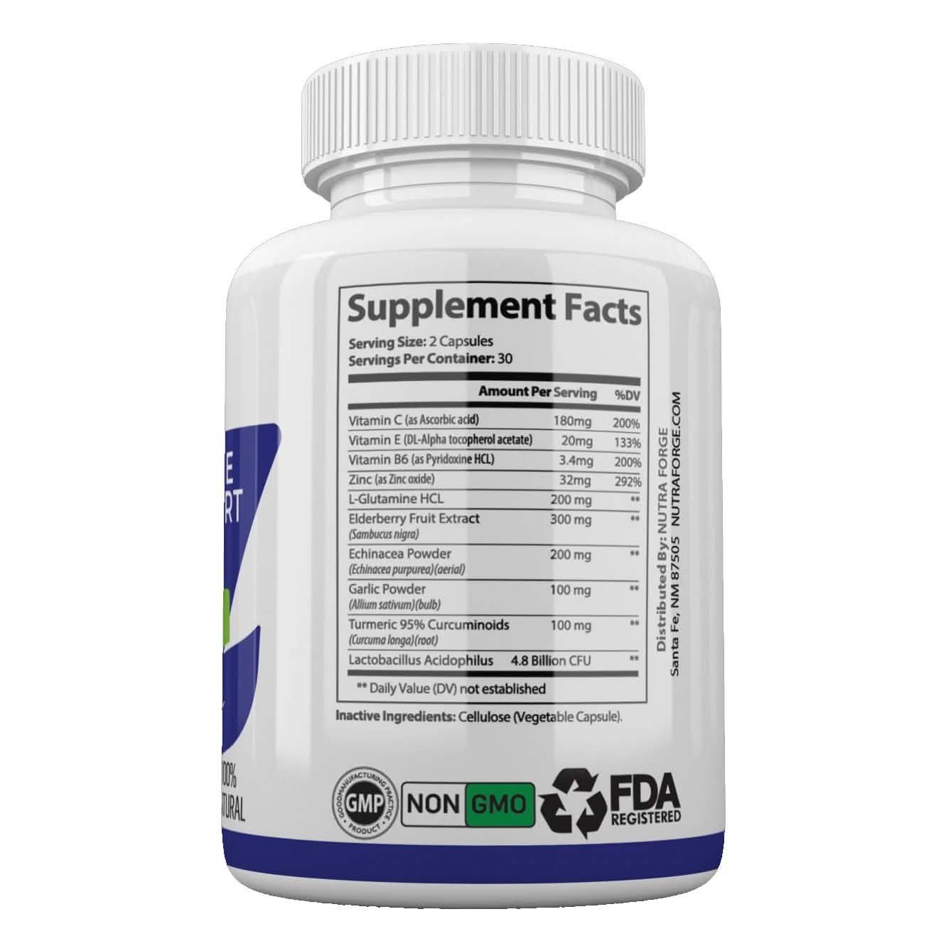 Zinc Immune Boosting Capsules - Extra Strength 1000mg Wellness & Fitness - DailySale