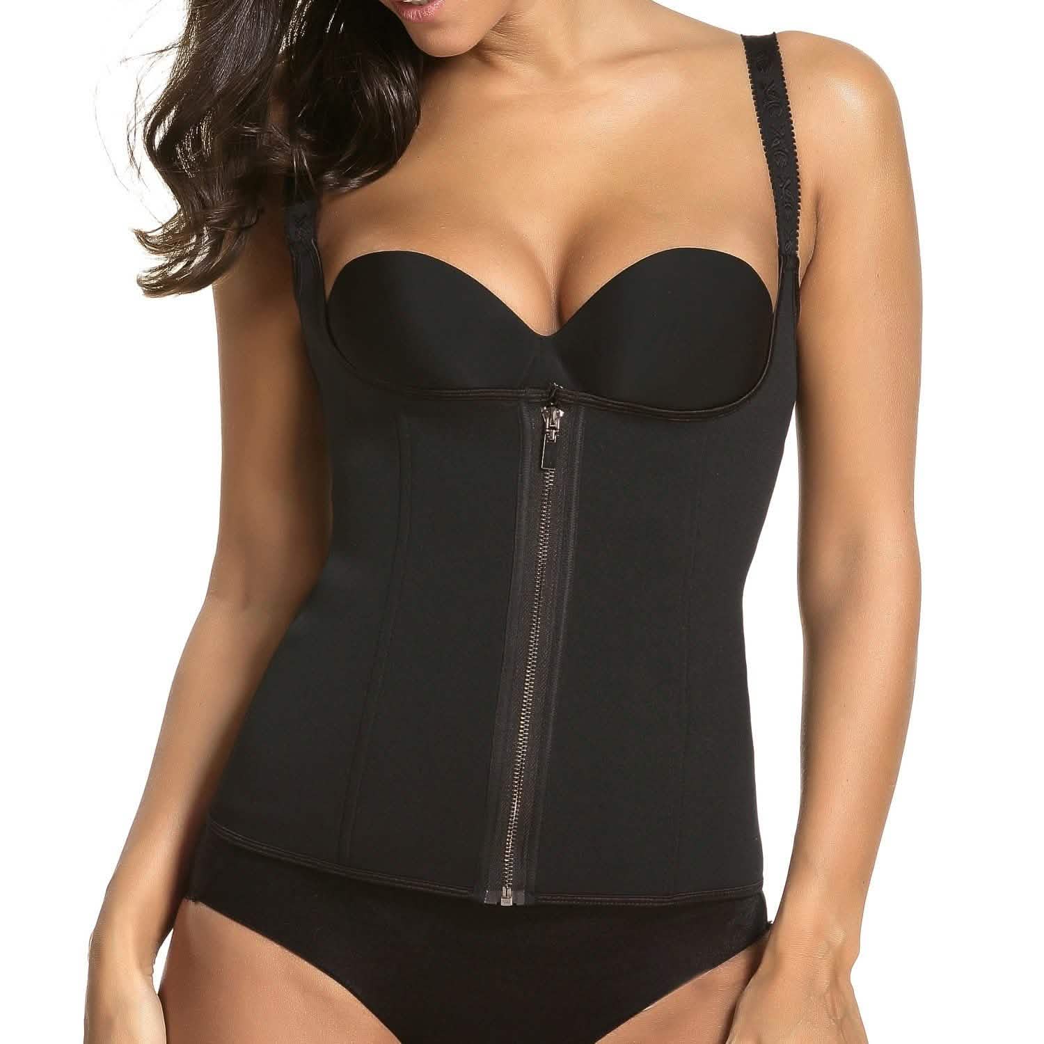 Zippered Waist Trainer Corset Women's Clothing - DailySale