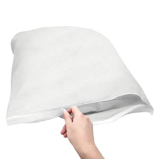 Zippered Waterproof Bed Bug/Dust Mite Fabric Pillow Covers Bedding - DailySale