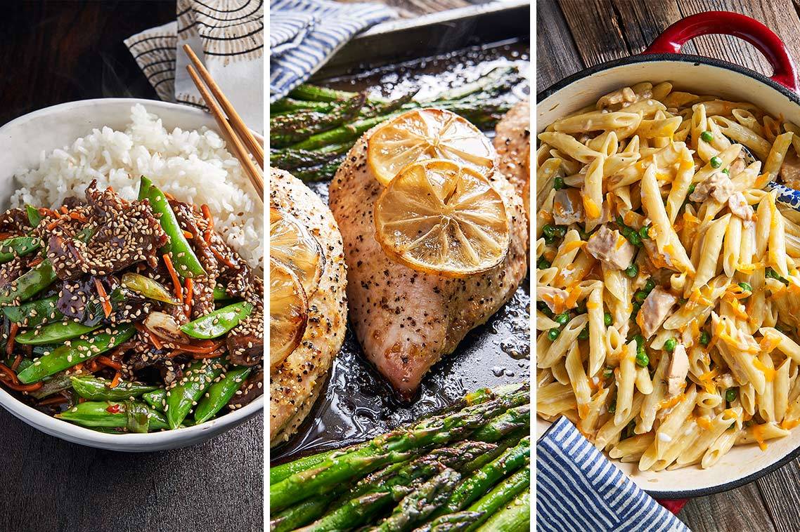 4 Easy Dinners for Busy Days