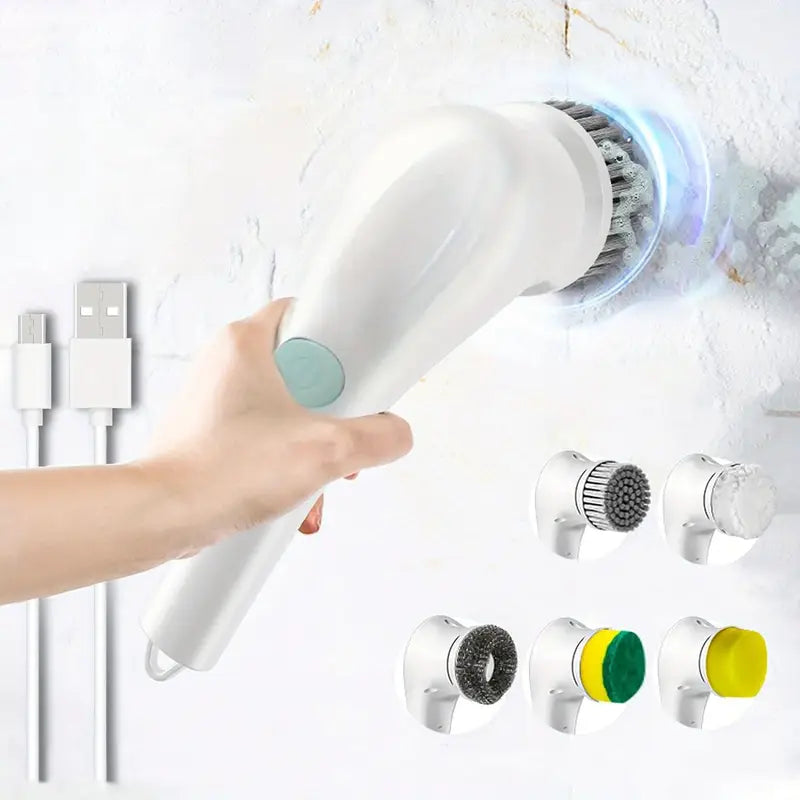 Electric Spin Scrubber for Bathtub, Kitchen, Dish, Sink, Tub and Tile