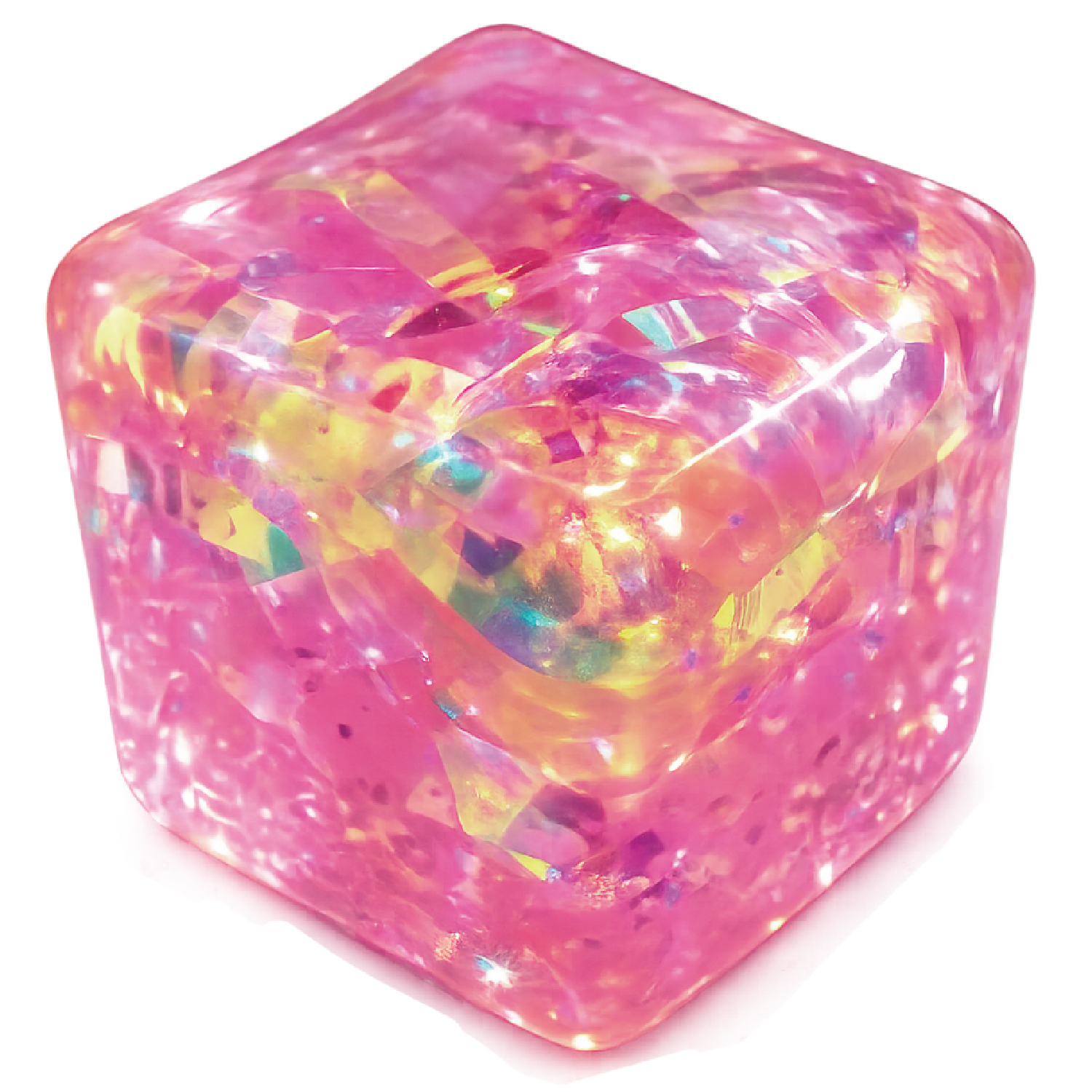 Fun Doh Squishy Charm Cube Sensory Fidget Toy – Assorted Styles