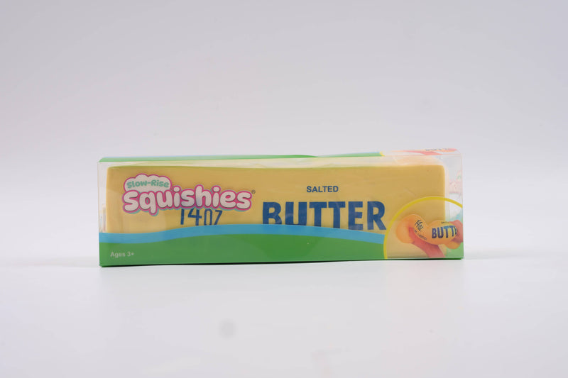 Giant Salted Butter Stick 10" Slow-Rise Squishy Fidget Toy