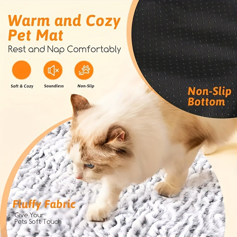 Winter Warming Pet Mattress – Non-Slip, Washable