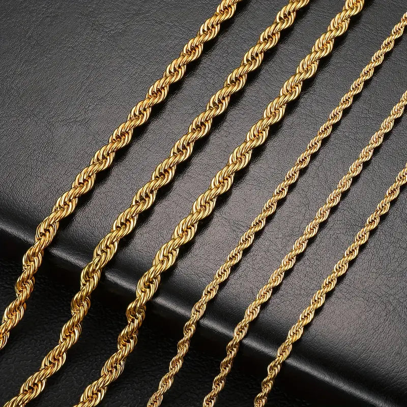 Unisex Rope Chain Necklace