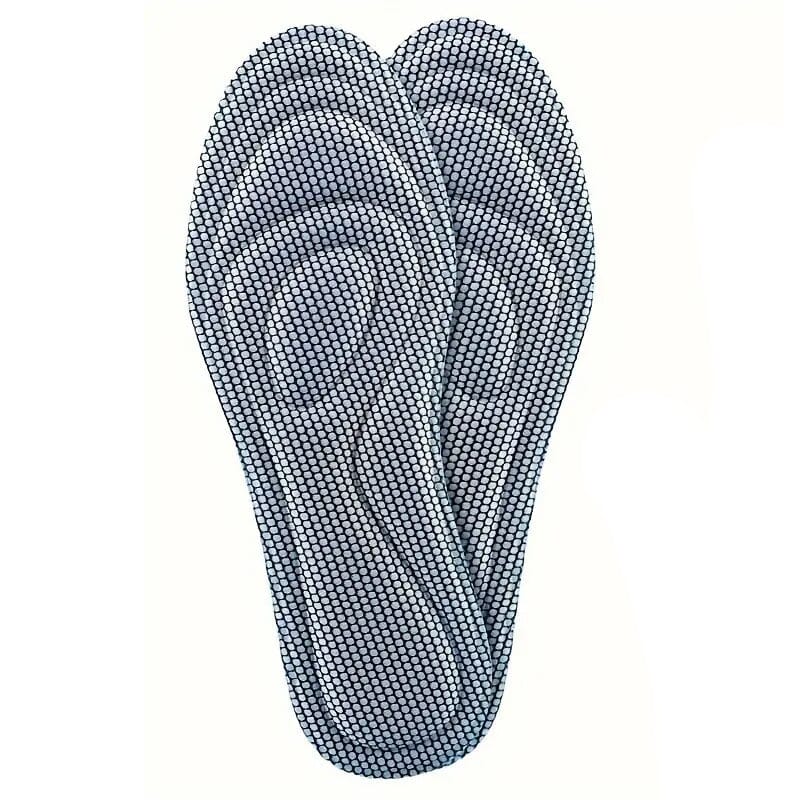 1-Pair: 5D Memory Foam Breathable Insoles Wellness - DailySale