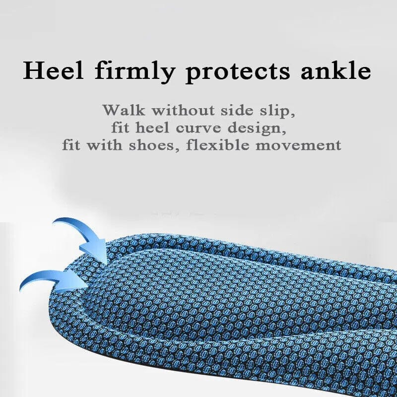 1-Pair: 5D Memory Foam Breathable Insoles Wellness - DailySale