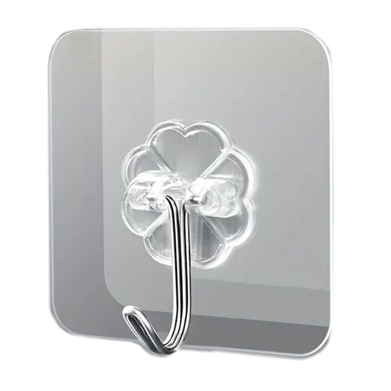 10-Pack: Self-Adhesive Wall Hooks Closet & Storage - DailySale