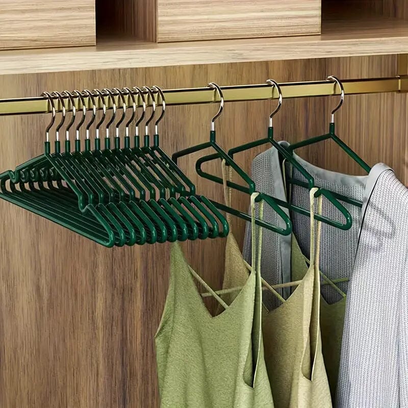 10-Piece: Non-Slip Clothes Hangers Set Closet & Storage - DailySale