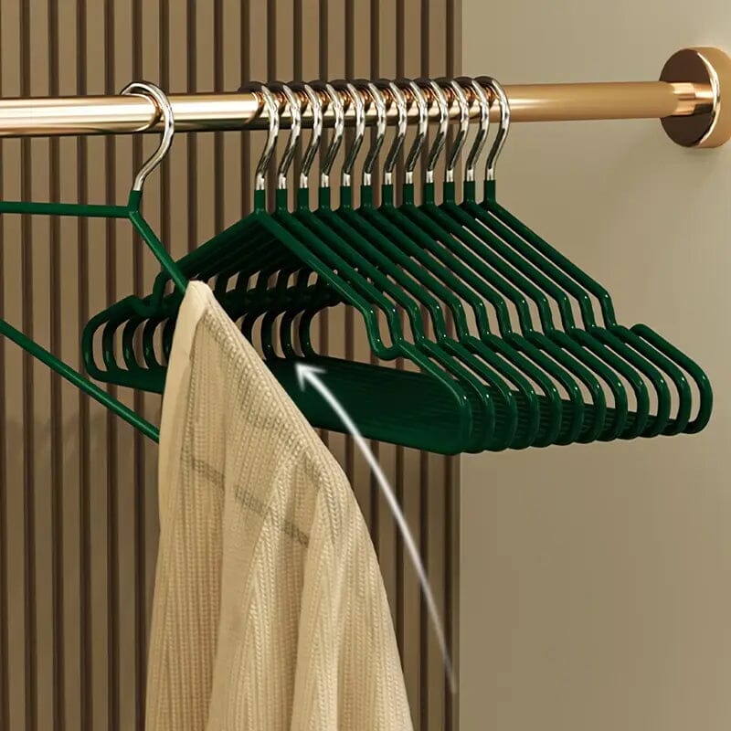 10-Piece: Non-Slip Clothes Hangers Set Closet & Storage - DailySale