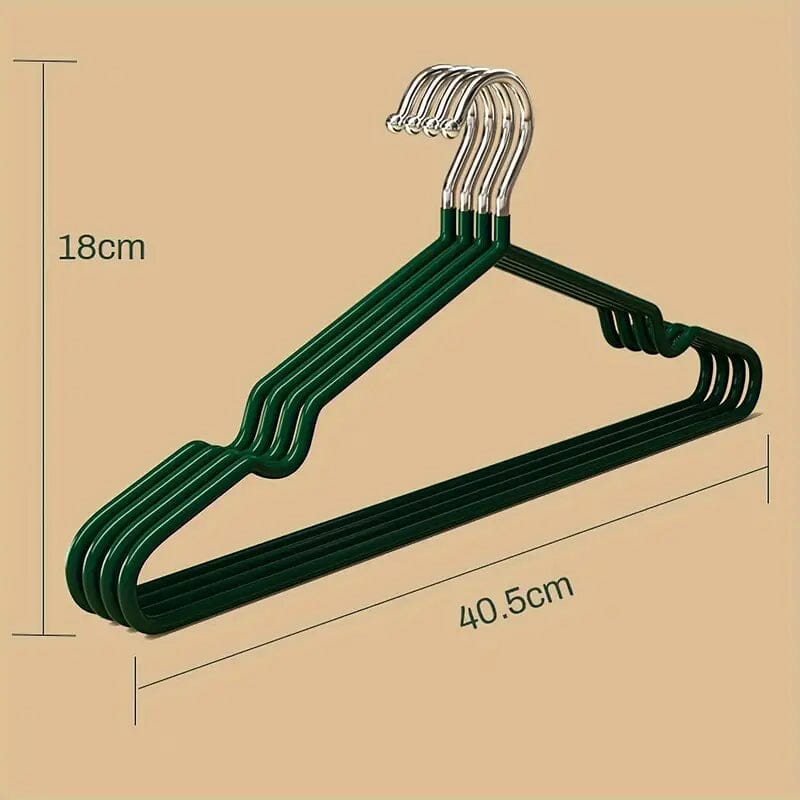 10-Piece: Non-Slip Clothes Hangers Set Closet & Storage - DailySale