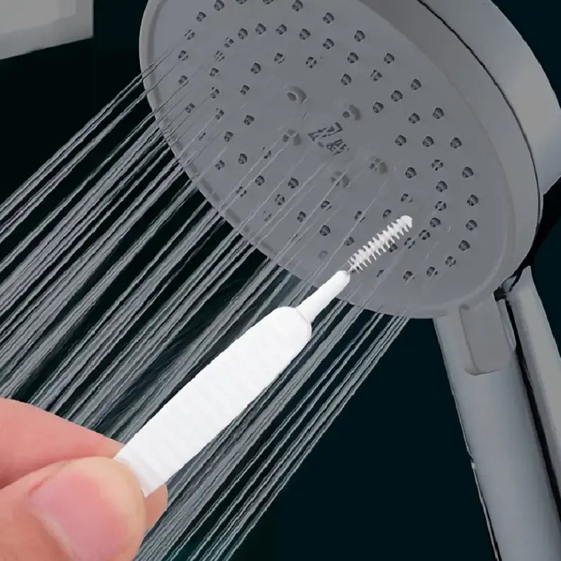 10-Pieces Set: Easy-Clean Shower Nozzle Brushes - Hassle-Free Showerhead Crevices Cleaner Bath - DailySale